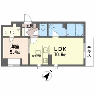 Casa Grace【1階】の間取り