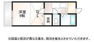 シンメイ元町裏【2階】の間取り