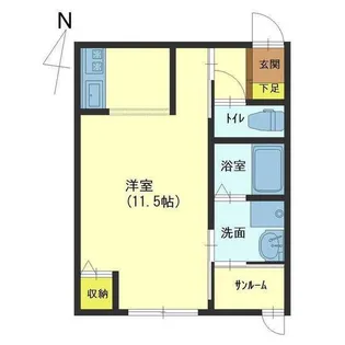 エストレラ A棟【2階】の間取り