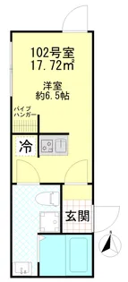 ポタッシュ川崎大師【1階】の間取り