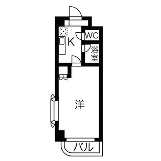 ハウザー高畑【2階】の間取り