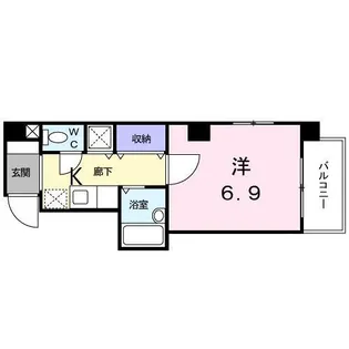 エスポワール チドリ【4階】の間取り
