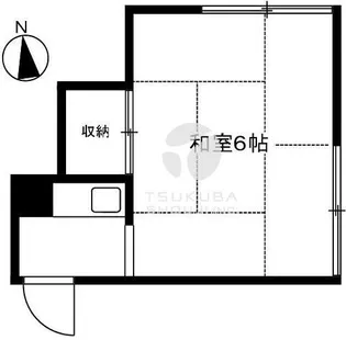 大野アパート【1階】の間取り