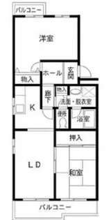 タラ生駒I【3階】の間取り