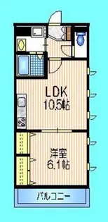 セレーナ経堂【1階】の間取り