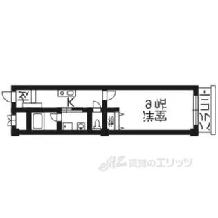 カーサ成逸【3階】の間取り