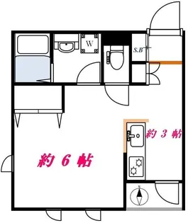 グリフォン【2階】の間取り