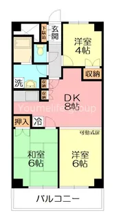 ルファール湘南台【1階】の間取り