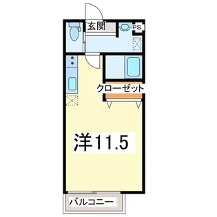 グリーンヒルズ勝浦【2階】の間取り