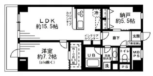 レジディア目白【5階】の間取り