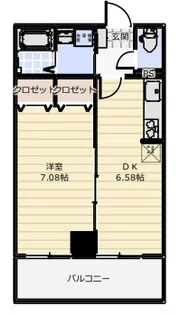 BRAVE I【3階】の間取り
