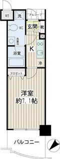 エクセル東神奈川【10階】の間取り