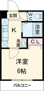 シャトレ吉祥寺【2階】の間取り