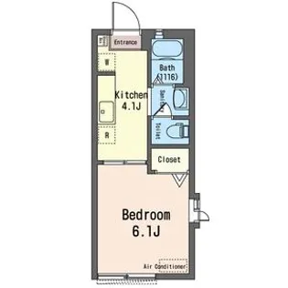 クレベール【2階】の間取り