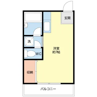 ヴェレーザハイム【1階】の間取り