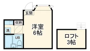 カノン日吉【2階】の間取り