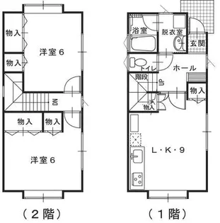 トレジャーハウス【2階】の間取り