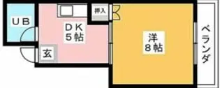 コーポABC【4階】の間取り