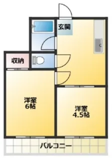 柏木ビル【2階】の間取り