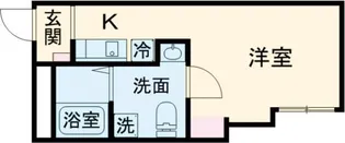 フィオーレ五反野II【2階】の間取り