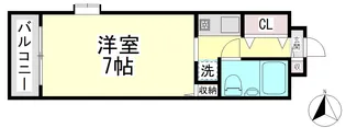 メゾン・ド・六甲パートIII【4階】の間取り