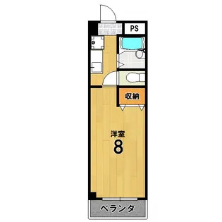 鴨川ラビアン【3階】の間取り