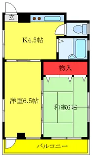 勝又ビル【4階】の間取り