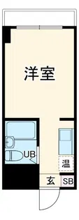 カレッジハイツASAKAII【2階】の間取り