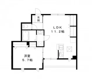 アプリコット佐倉【1階】の間取り