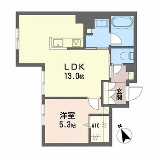 Casa Regio【1階】の間取り