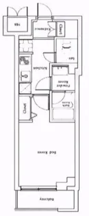 N-STAGE下総中山【1階】の間取り