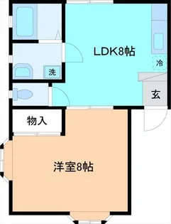 サンシャイン【1階】の間取り