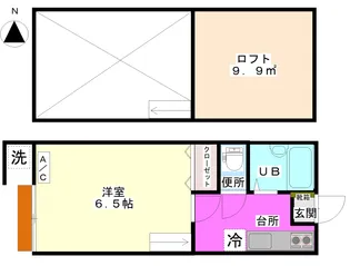 NM.Nハウス【1階】の間取り