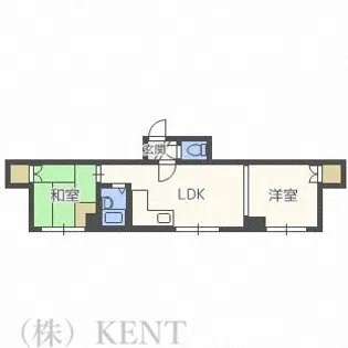 ユキコーポ II【4階】の間取り