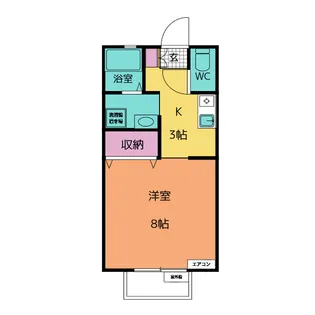 TAK・AH【2階】の間取り