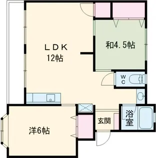 笠原コーポ【5階】の間取り