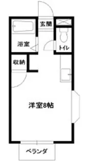 アバンセS【2階】の間取り