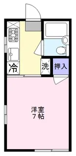 コーポ栄【2階】の間取り
