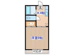 M.Tコーポ I【2階】の間取り