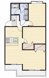 マンションストークV【1階】の間取り