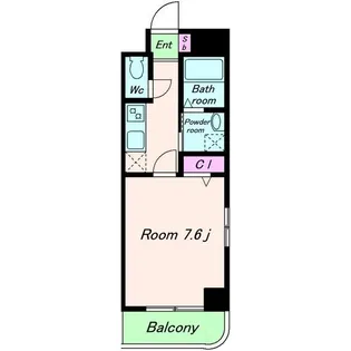 SOFIA WEST【7階】の間取り