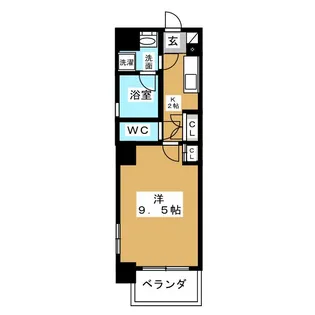 Sugar Hills Ozone【4階】の間取り