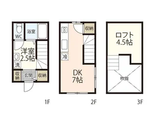 casacozy寺家駅前【1階】の間取り