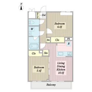 ラフィナート【2階】の間取り