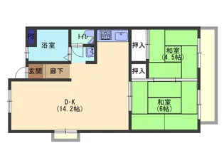 ACEシャトービル【3階】の間取り