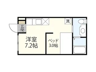 ハイドランジア草津【1階】の間取り