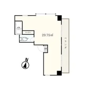 フォーライフ御影【2階】の間取り