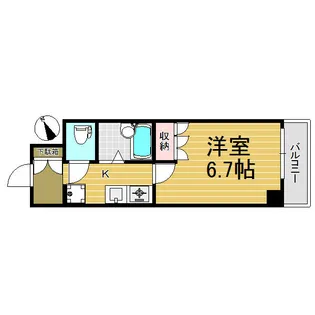 東京都大田区下丸子3【マンション】の間取り