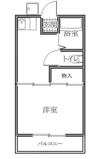 めじろハイツ【2階】の間取り