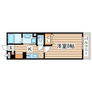 D-roomハピネス【2階】の間取り